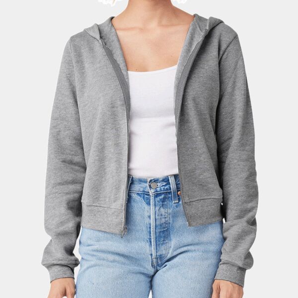 Women's FWD Fashion Sponge Fleece Full-Zip Hoodie Sweatshirt Thumbnail