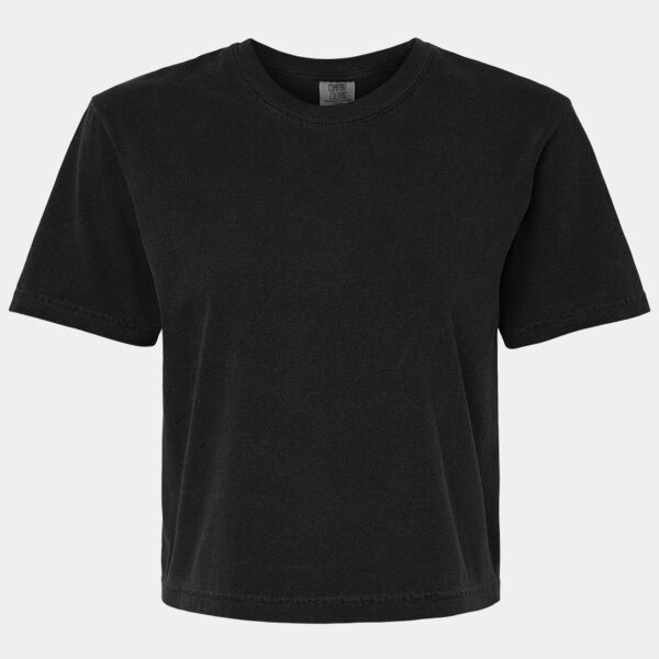 Women's Garment-Dyed Heavyweight Boxy T-Shirt Thumbnail