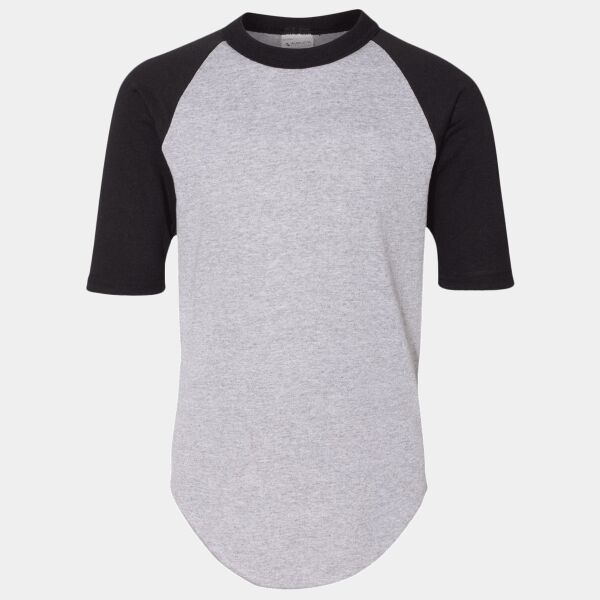 Youth Three-Quarter Sleeve Baseball Jersey Thumbnail