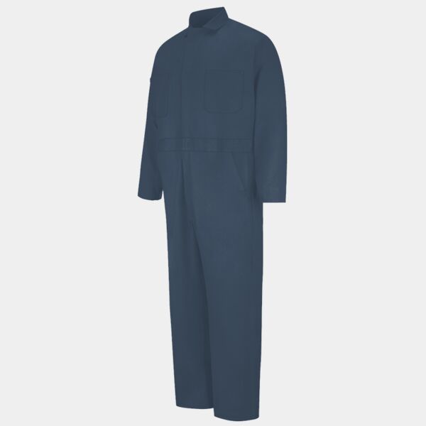 Men's Extended Sizes Button-Front Cotton Coveral Thumbnail