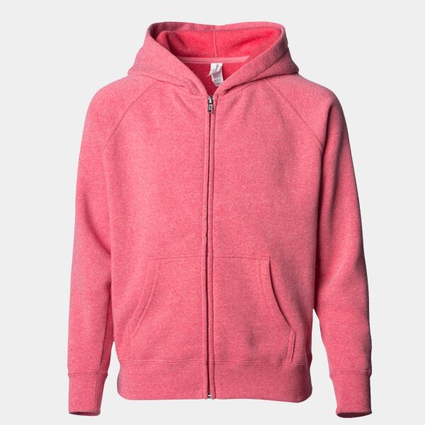 Toddler Lightweight Special Blend Raglan Zip Hood Thumbnail