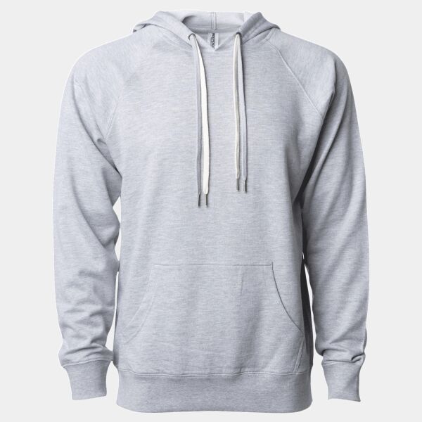 Unisex Icon Lightweight Loopback Terry Hooded Sweatshirt Thumbnail