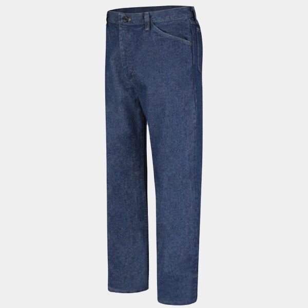 Men's Extended Sizes Flame Resistant Classic Fit Pre-Washed Denim Jean Thumbnail