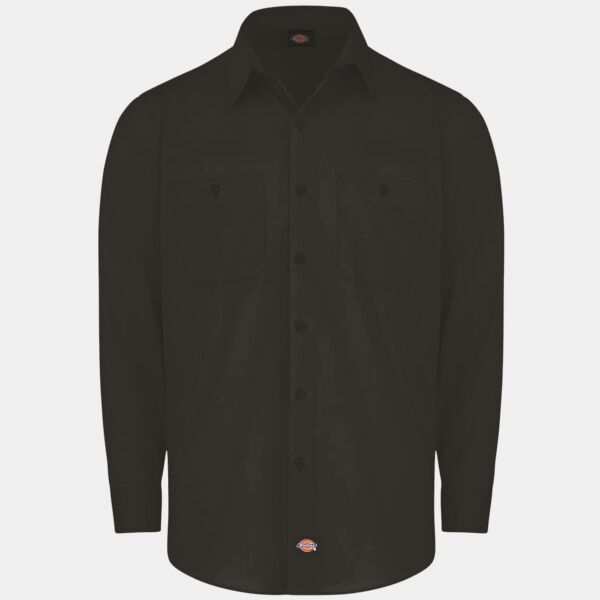 Men's Tall Industrial Worktech Ventilated Long Sleeve Work Shirt Thumbnail